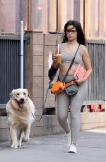 CAMILA CABELLO Out with Her Dog Tarzan in Toronto 08/13/2021