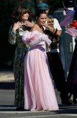 CAMILA CABELLO Performs Cinderella themed Crosswalk Concert for James Corden Late Show 08/27/2021
