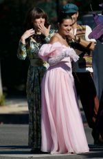 CAMILA CABELLO Performs Cinderella themed Crosswalk Concert for James Corden Late Show 08/27/2021
