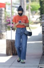 CAMILA MENDES Out for Coffee in Los Angeles 08/24/2021