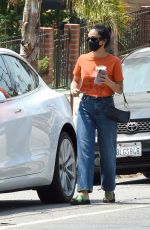 CAMILA MENDES Out for Coffee in Los Angeles 08/24/2021