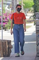 CAMILA MENDES Out for Coffee in Los Angeles 08/24/2021
