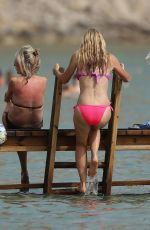 CAPRICE BOURRET in Bikini at a Beach in Ibiza 08/02/2021