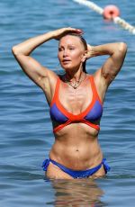 CAPRICE BOURRET in Bikini at a Beach in Ibiza 08/23/2021