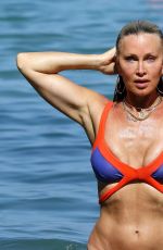 CAPRICE BOURRET in Bikini at a Beach in Ibiza 08/23/2021