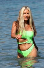 CAPRICE BOURRET in Swimsuit Paddleboarding in Ibiza 08/13/2021