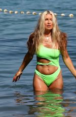 CAPRICE BOURRET in Swimsuit Paddleboarding in Ibiza 08/13/2021