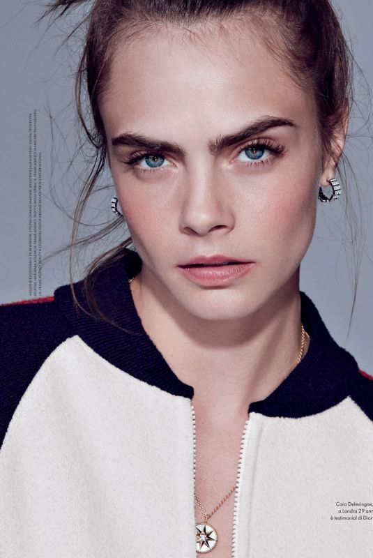 CARA DELEVINGNE in Elle Magazine, Italy August 2021