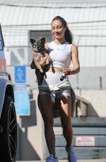 CARA SANTANA Leaves a Gym in West Hollywood 08/03/2021