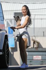 CARA SANTANA Leaves a Gym in West Hollywood 08/03/2021