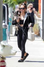 CARA SANTANA Leaves Pilates Class in West Hollywood 08/10/2021