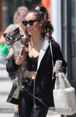 CARA SANTANA Leaves Pilates Class in West Hollywood 08/10/2021