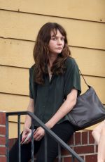 CAREY MULLIGAN on the Set of She Said in New York 08/30/2021