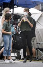 CAREY MULLIGAN on the Set of She Said in New York 08/30/2021