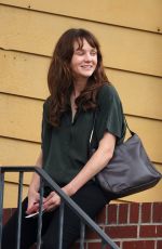 CAREY MULLIGAN on the Set of She Said in New York 08/30/2021
