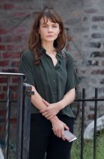 CAREY MULLIGAN on the Set of She Said in New York 08/30/2021