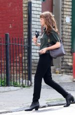 CAREY MULLIGAN on the Set of She Said in New York 08/30/2021