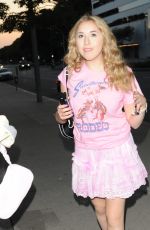 CARRIE BERK at BOA Steakhouse in West Hollywood 08/25/2021