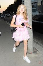 CARRIE BERK at BOA Steakhouse in West Hollywood 08/25/2021