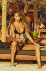 CHANTEL JEFFRIES in Bikini at a Beach in Mykonos 08/03/2021