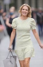 CHARLOTTE HAWKINS at Classic FM Radio in London 08/26/2021