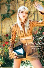 CHARLOTTE LAWRENCE in Elle Magazine, Japan July 2021