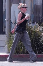 CHARLOTTE MCKINNEY Out for Coffee in Beverly Hills 08/23/2021