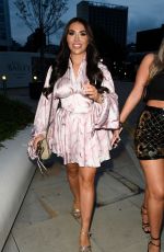 CHLOE BROCKETT Out with h Friend at Menagerie in Manchester 07/31/2021