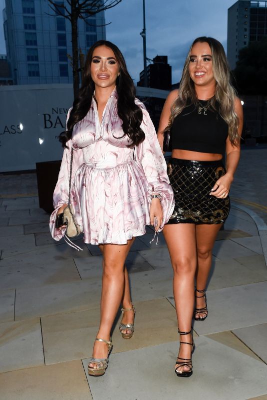 CHLOE BROCKETT Out with h Friend at Menagerie in Manchester 07/31/2021