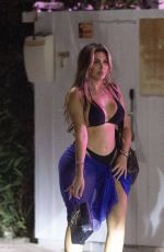 CHLOE FERRY in Bikini at a Beach Club in Ibiza 08/02/2021