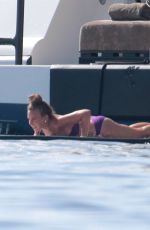 CHLOE GREEN in Bikini at a Yacht in Mediterranean Sea 08/01/2021