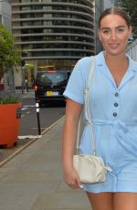 CHLOE ROSS Out for Dinner at Sky Garden in London 08/12/2021