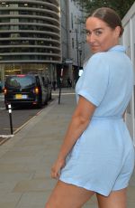 CHLOE ROSS Out for Dinner at Sky Garden in London 08/12/2021