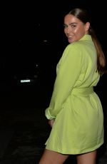 CHLOE ROSS Out for Dinner in London