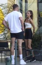CHLOE VEITCH and Harry Jowsey Out for Breakfast in Los Angeles 08/10/2021