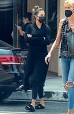 CHRISSY TEIGEN at Anastasia Beauty Salon and Spa in Beverly Hills 08/24/2021