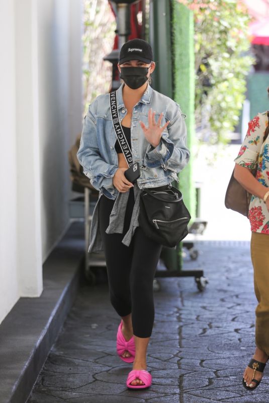 CHRISSY TEIGEN Out and About in West Hollywood 08/27/2021