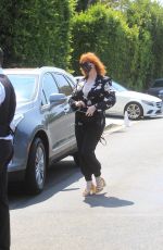 CHRISTINA HENDRICKS at Jennifer Klein