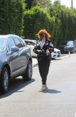 CHRISTINA HENDRICKS at Jennifer Klein