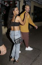 CHRISTINA MILIAN and Matt Pokora at Opera Restaurant in Saint-Tropez 08/03/2021