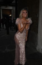 CHRISTINE MCGUINNESS Leaves LGBT Awards in London 08/27/2021