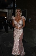 CHRISTINE MCGUINNESS Leaves LGBT Awards in London 08/27/2021