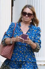 CHRISTINE TAYLOR Out in New York 08/25/2021