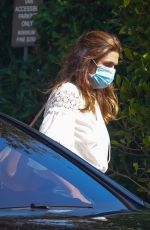 CINDY CRAWFORD Arrives at Soho House in Malibu 08/12/2021