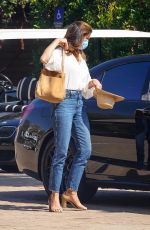 CINDY CRAWFORD Arrives at Soho House in Malibu 08/12/2021