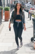 CLARISSE JULIETTE Arrives at Heat World Under the Duvet TV Show in London 08/19/2021