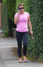 COLEEN ROONEY Leaves Pilates Class in Alderley Edge 08/23/2021