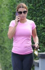 COLEEN ROONEY Leaves Pilates Class in Alderley Edge 08/23/2021