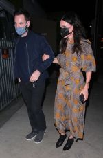 COURTENEY COX at Giorgio Baldi in Santa Monica 07/31/2021