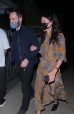 COURTENEY COX at Giorgio Baldi in Santa Monica 07/31/2021